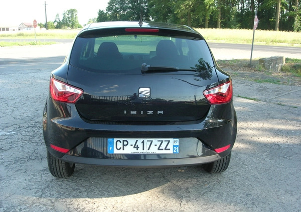 Seat Ibiza cena 9500 przebieg: 130990, rok produkcji 2013 z Toszek małe 121